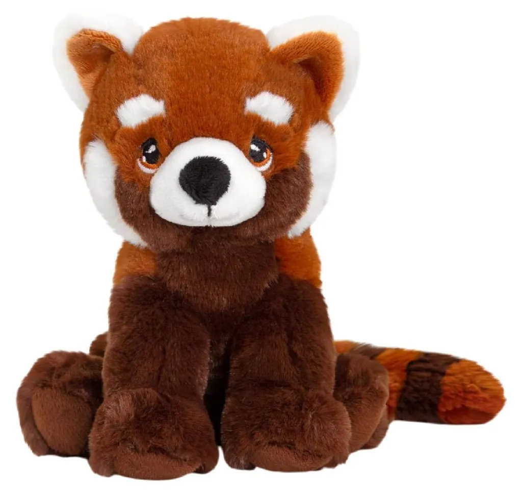 Panda Roux en Peluche Douce 18 cm - Petit Doudou Animal de la Forêt