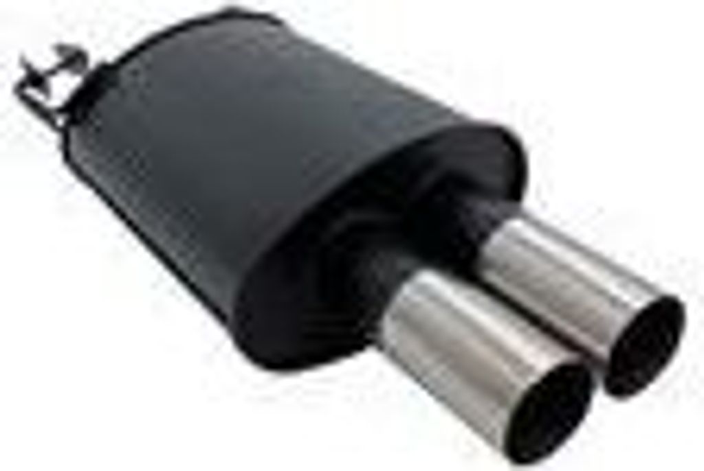 Novus Sportendschalldämpfer für BMW E39 Limousine (E39) 2 x 76mm RL-Design