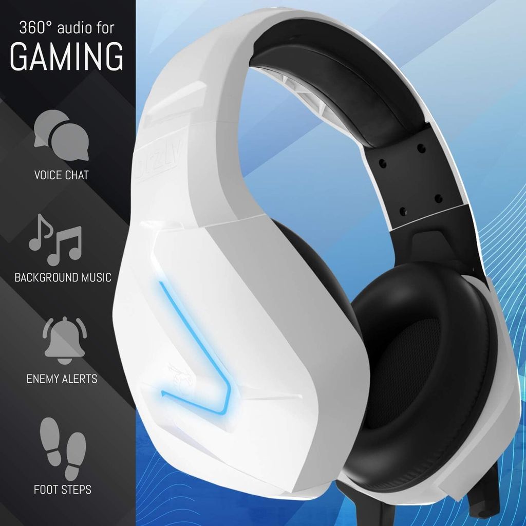 Cuffie Gaming K10 PRO Per PS5, PS4, Xbox Series X|S, PC Con Suono Surround 7.1 E Microfono Noise Cancelling - 2