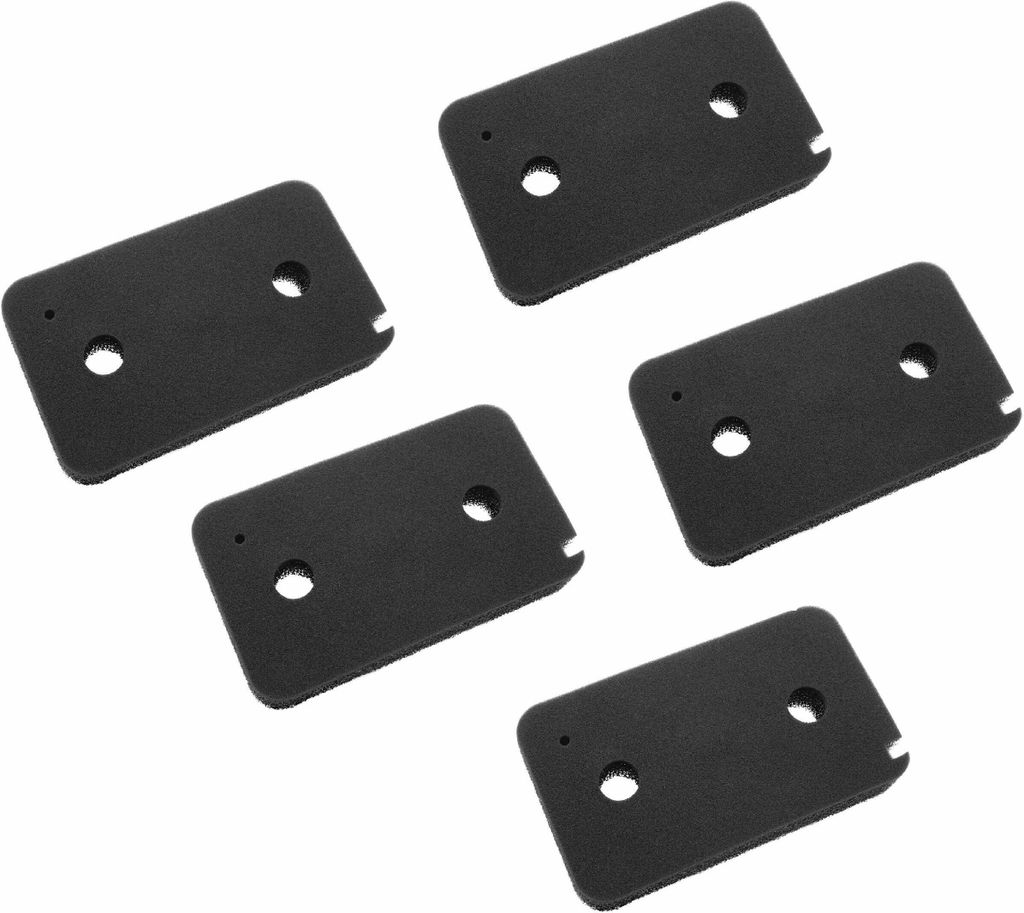 vhbw 5x Schaumfilter kompatibel mit Miele Ecoactive T7954WP, T7952WP, T7953WP, T7950WP, T7950WP (DE), T7950 WP Wäschetrockner