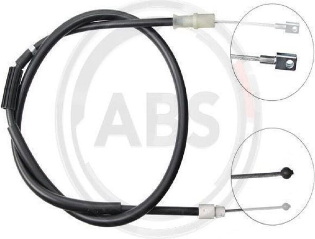 A.B.S. Handbremsseil Seilzug Feststellbremse für VW CRAFTER 30-50 Kasten (2E) K13406