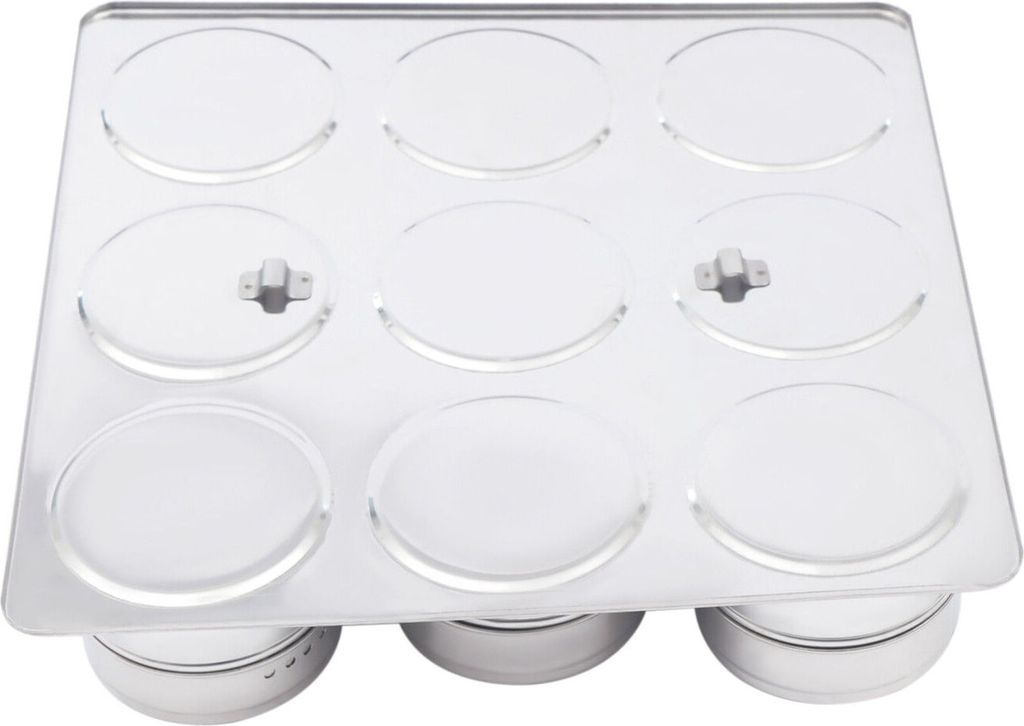Magnetické krabičky na koření 9 kusů/sada nádob na koření z Obrázek produktu 8