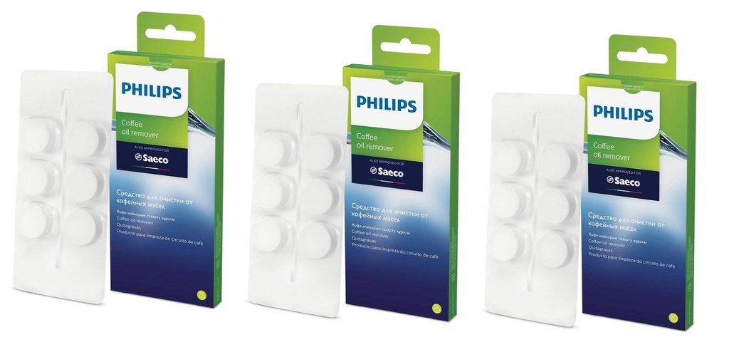 18 Tabletten Kaffeefettlöser CA6704/10 Philips Saeco andere Kaffeevollautomaten