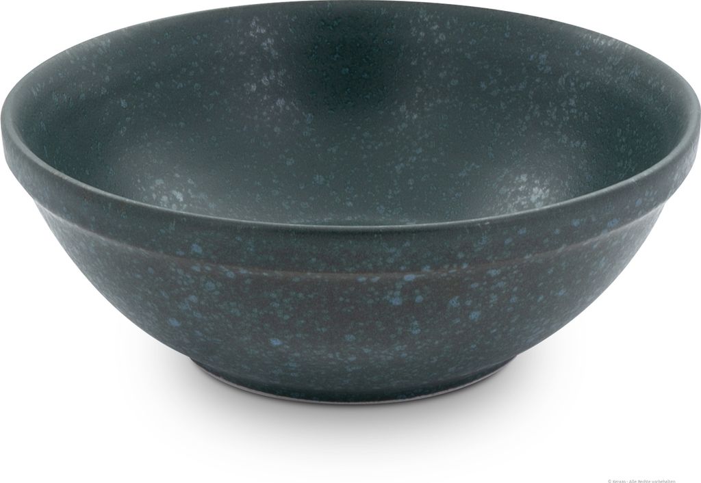 Original Bunzlauer Keramik 2 Liter Schüssel Schale Ø20,5 cm Salatschüssel Beilagenschüssel Rührschüssel Obstschale [Form 1] dickwandig und ro...