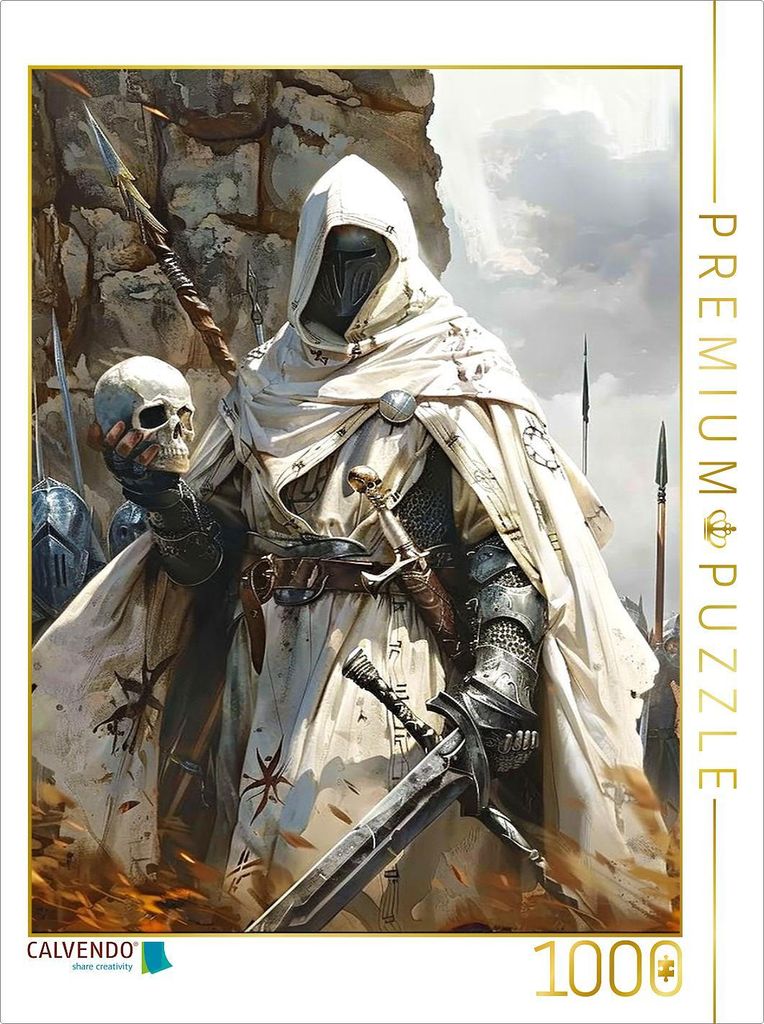 CALVENDO Puzzle Nisus, Soldat bei Eneas | 1000 Teile Lege-Größe 64x48cm Foto-Puzzle für glückliche Stunden