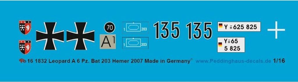 Torro Leopard A6 Pz Bat 203 Hemer 2007 1220001832