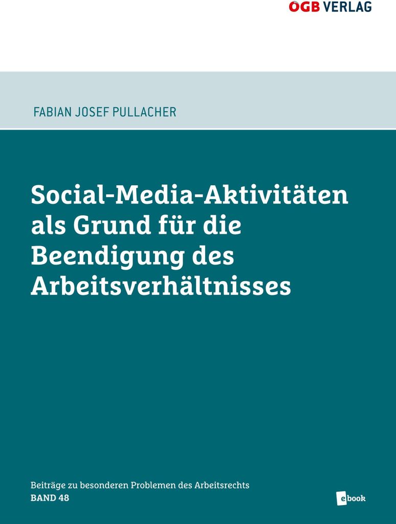 Social-Media-Aktivitäten als Grund für die Beendigung des Arbeitsverhältnisses