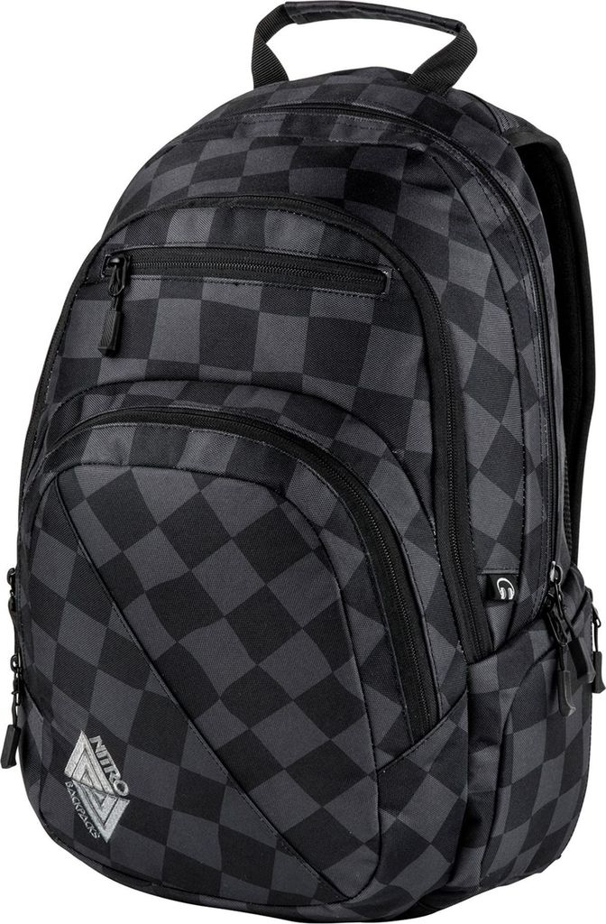 Nitro Stash Schulrucksack checker Sport Rucksack 29 Liter Produktbild 
