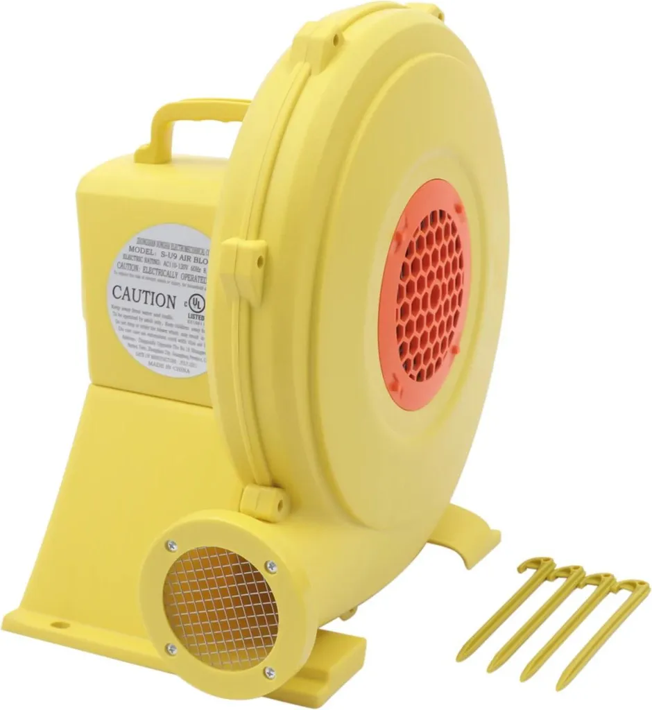 Souffleur pour structure gonflable géante - Débit d'air constant 950W