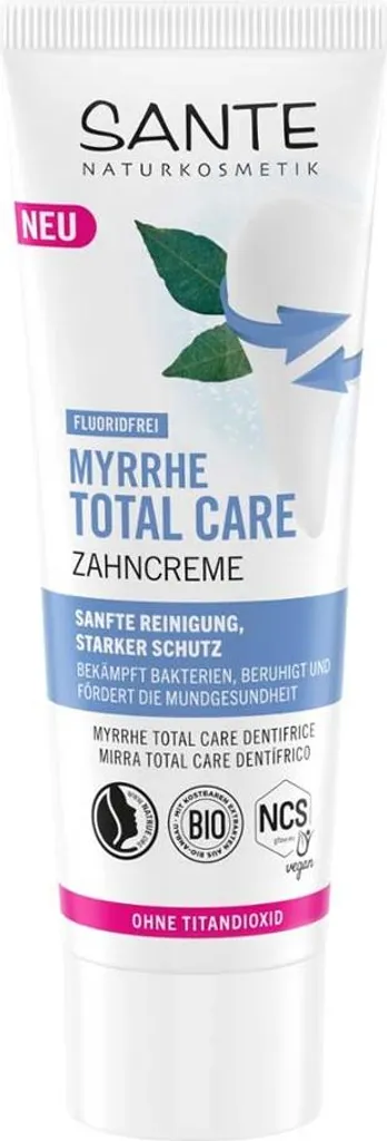 Dentifricio Bio alla Mirra 75ml Senza Fluoro: Igiene Orale Naturale