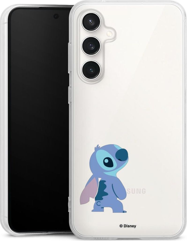 DeinDesign Handyhülle für Samsung Galaxy S23 FE Silikon Hülle Case Smartphone Schutzhülle Disney Fanartikel Lilo & Stitch
