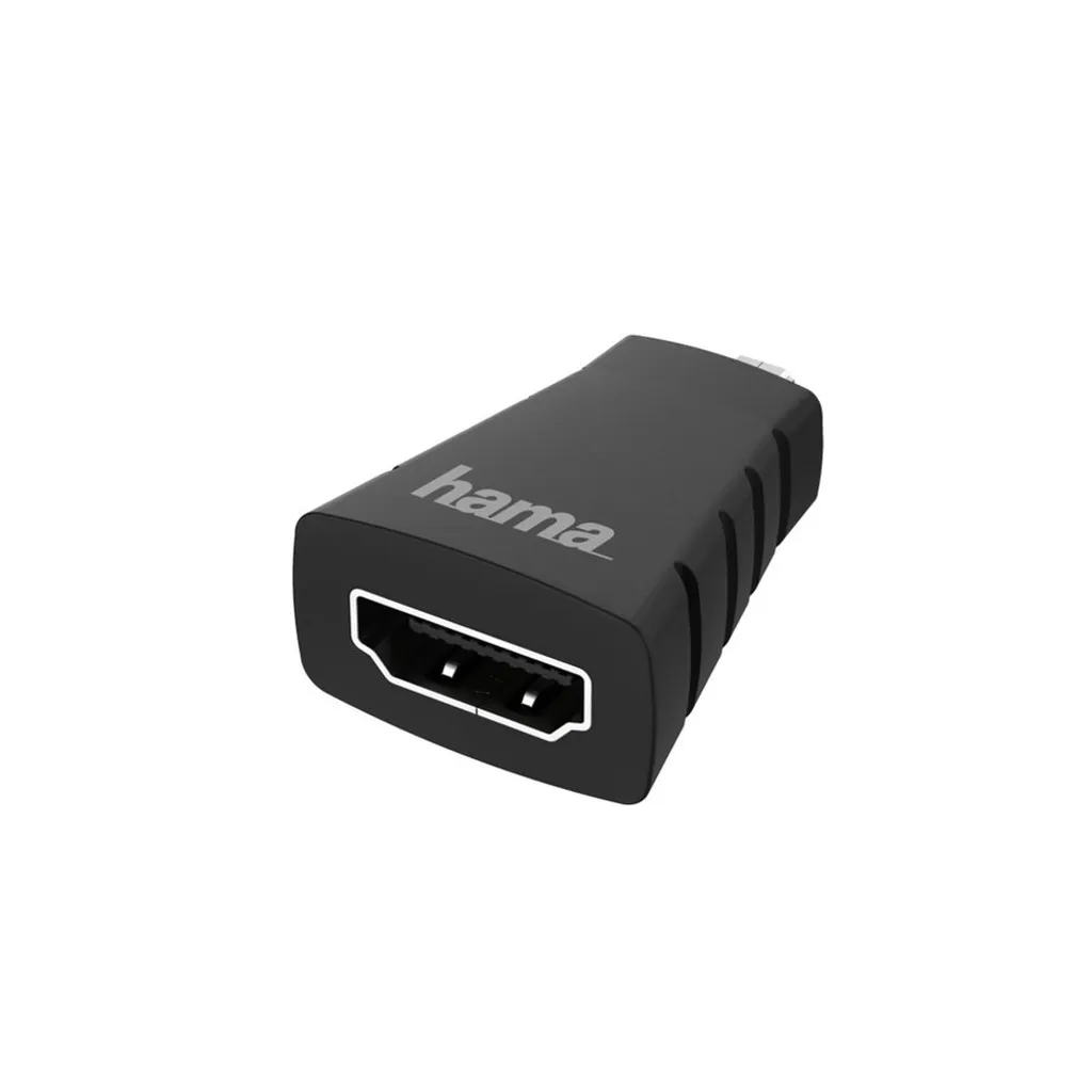 Hama 00200348 Adattatore da micro-HDMI a HDMI 4K nero
