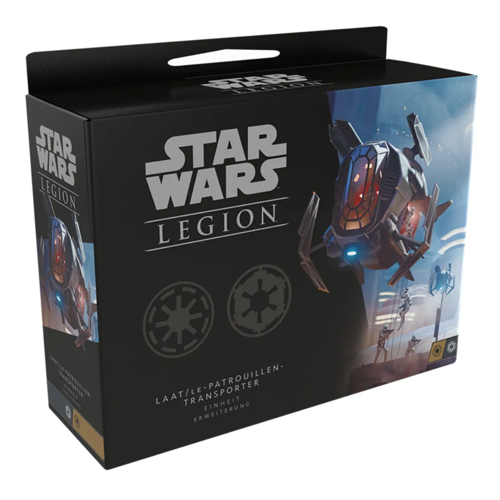 Transport LAAT/le Star Wars Legion avec Blindage et Armement Modulable