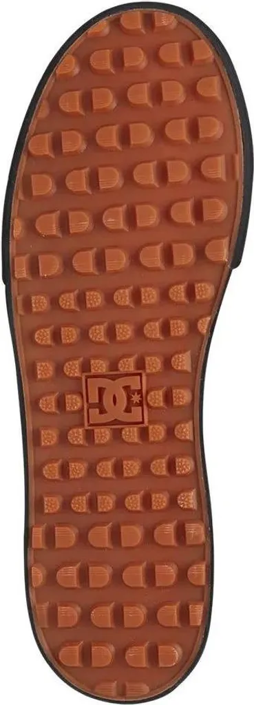 Baskets montantes de skate fourrées DC Pure HT WC WNT Wheat pour Hommes