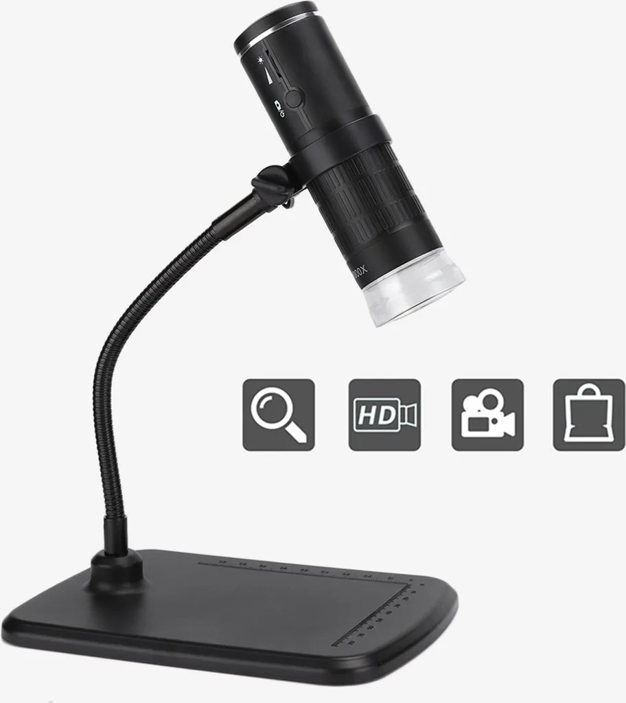 Réparez vos circuits avec précision grâce au microscope WiFi HD 1080P
