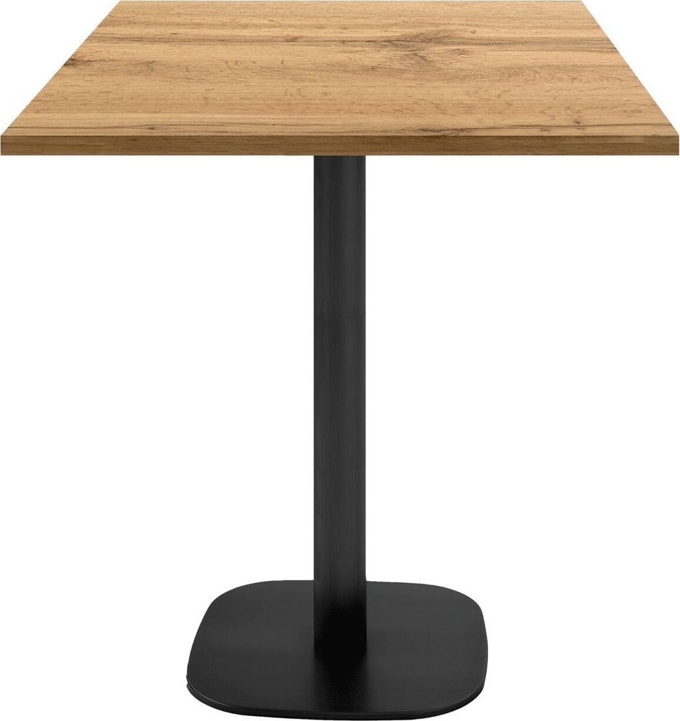 Tisch 70 x 70 cm – Runder Imbiss, Modell Eiche Armor