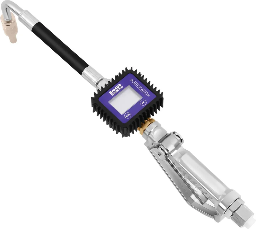Pistolet d'huile à arrêt automatique et écran LCD 5 chiffres 45 bars