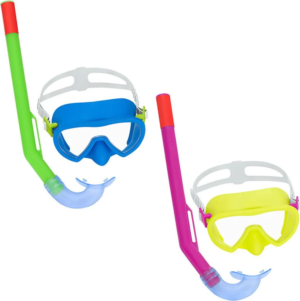 Bestway ensemble masque et tube junior 24032 kit de plongée enfant