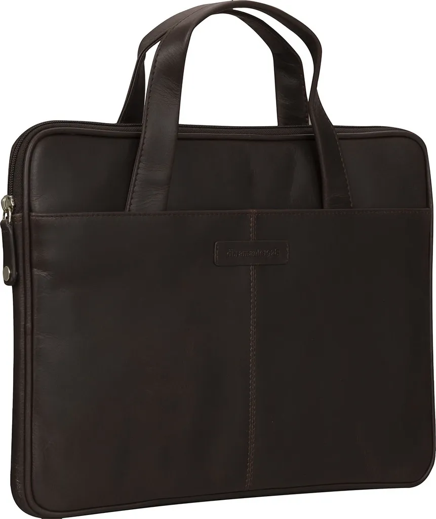Sacoche PC 13 Silkeborg Hunter Dark protection antichoc cuir durable