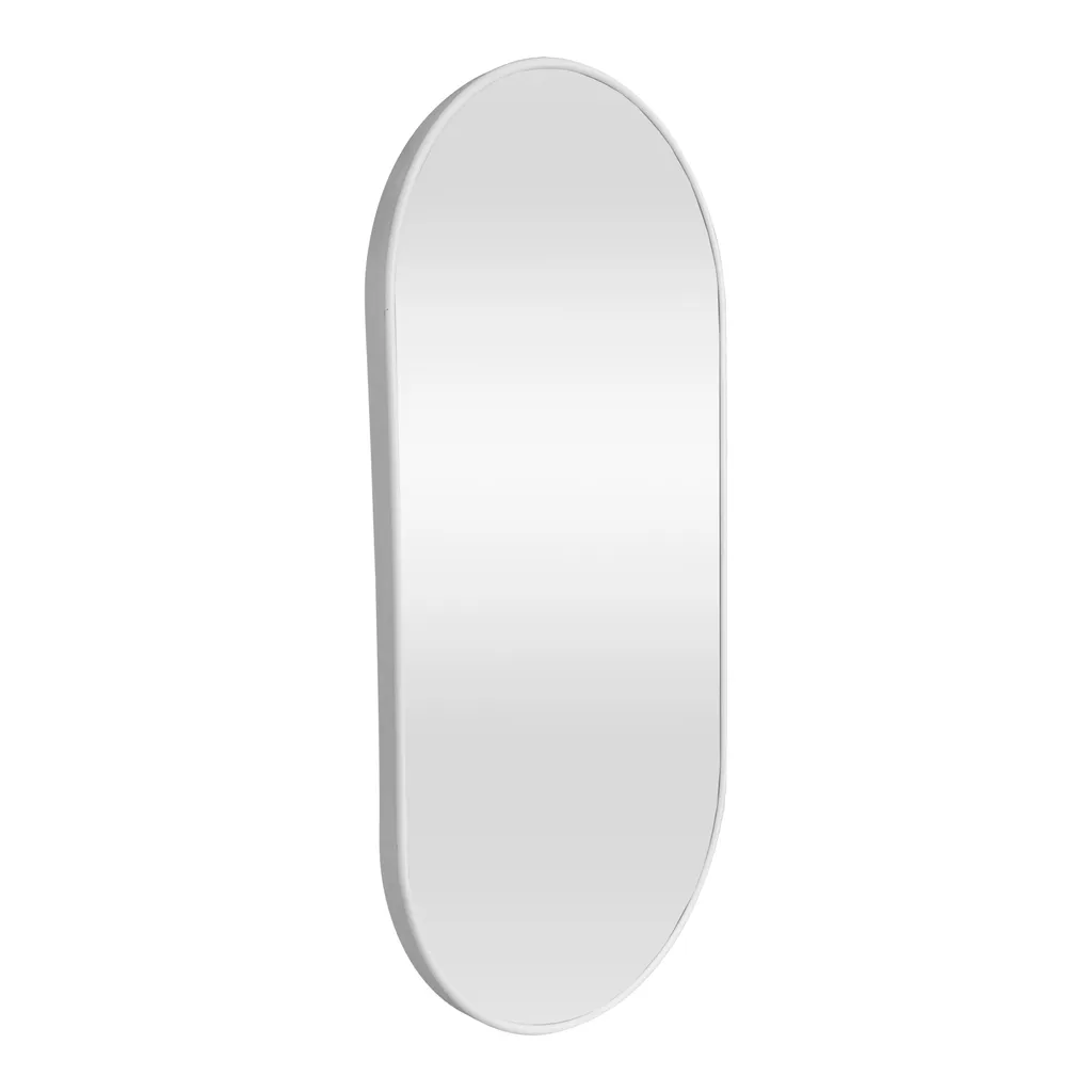 Miroir d'entrée blanc mat Picciano 40x80cm pour agrandir votre espace