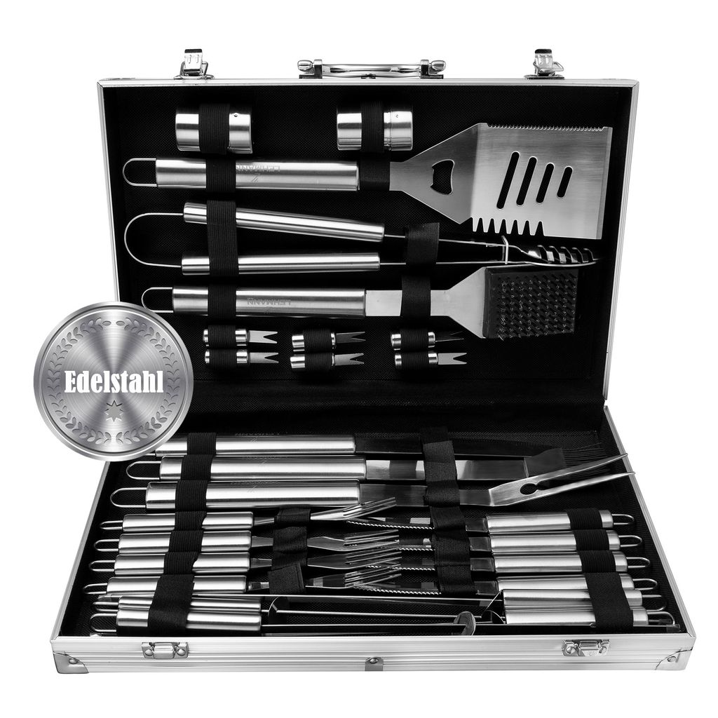 Set di posate da barbecue LEHMANN in valigetta, set di Immagine del prodotto 