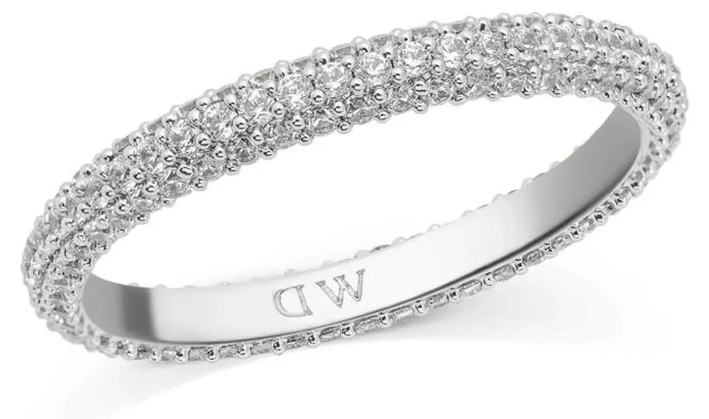 Bague Zircone Cubique DW0040170 Taille 56, Bijou Anti-Ternissement