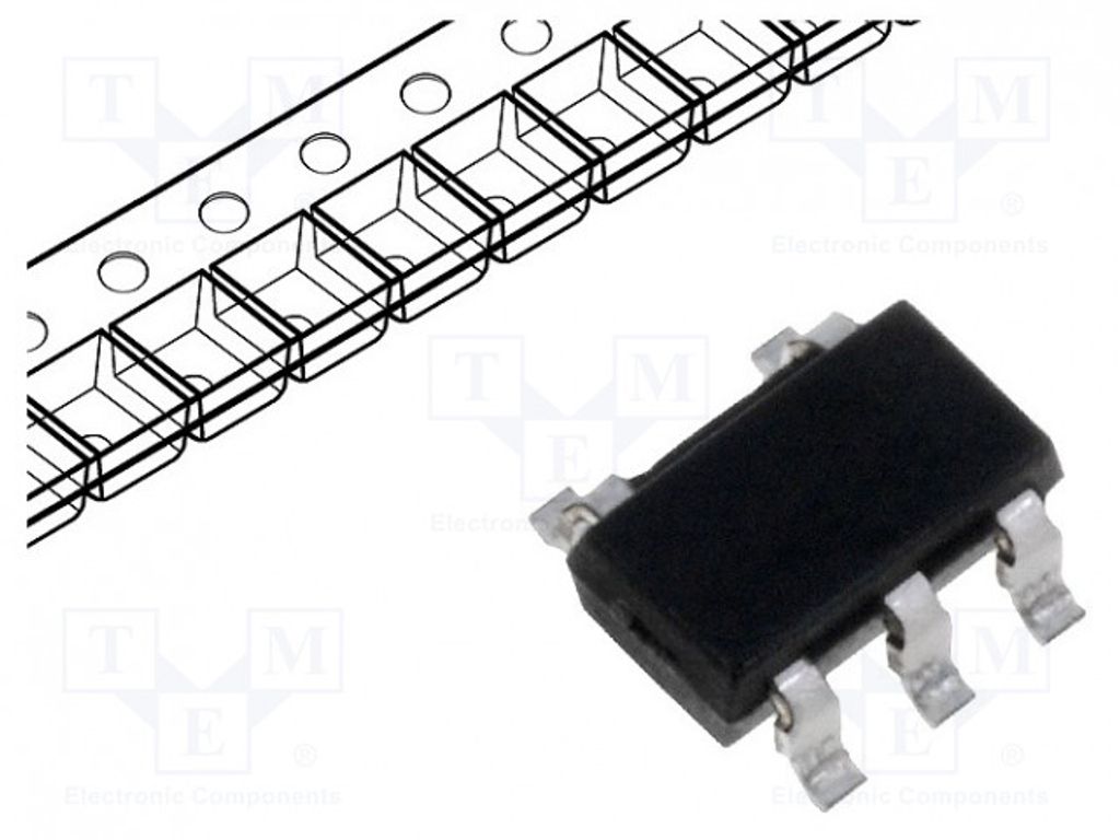 IC: digital; 3 Modi?,bus buffer; SMD; SOT23-5; Serie: AHC SN74AHC1G125DBVR Puffer, Sender, Treiber