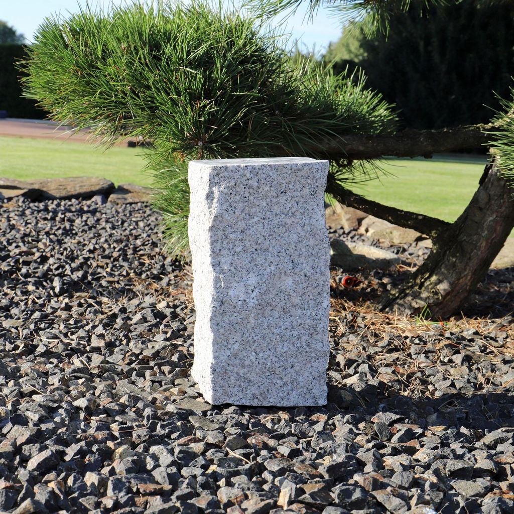 CLGarden Quellstein Granit Säule 30cm für den Bau von Produktbild 