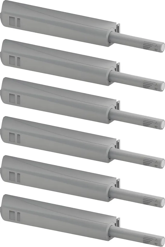 Système d'Ouverture sans Poignée Push pour Meuble et Placard - Lot de 6 Kit