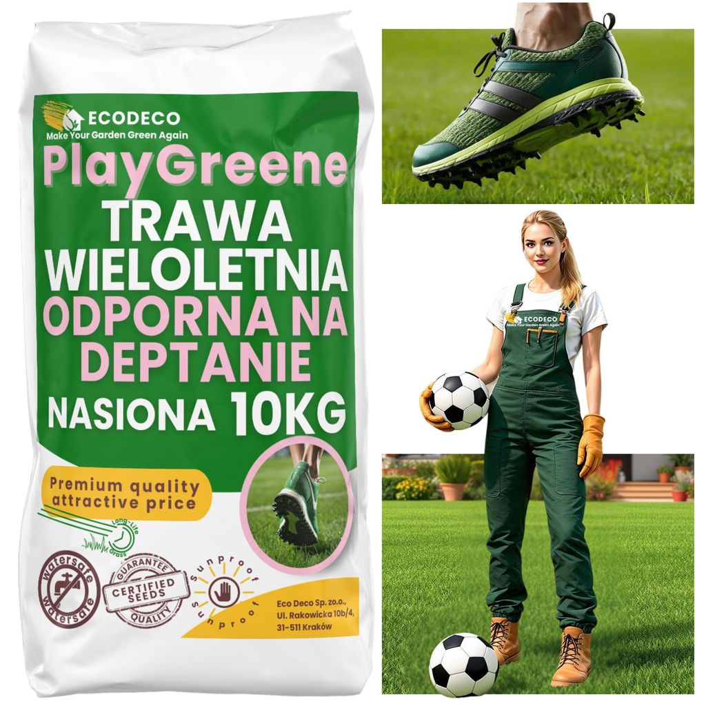 EcoDeco, uniwersalne nasiona trawy, samoregenerujące się, Zdjęcie produktu 