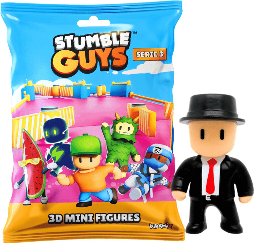 Stumble Guys 3D Sammelfiguren Serie 3 - Chrome Crystal - Produktbild 