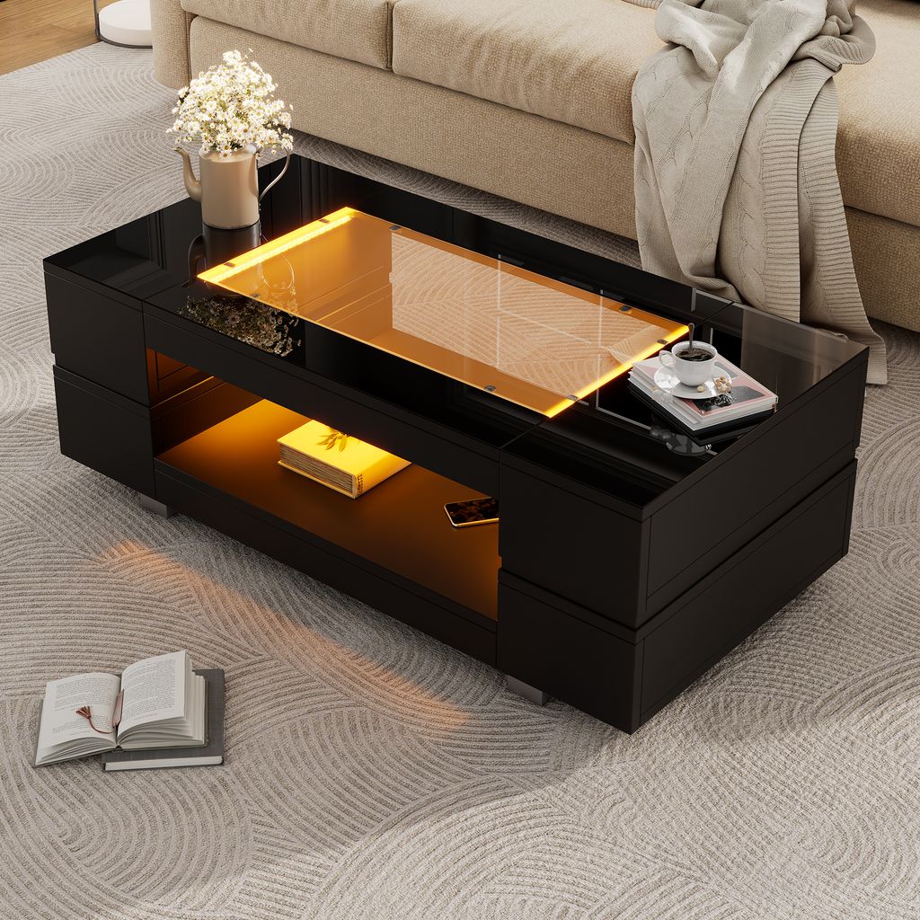 okwish  Couchtisch Beistelltisch Sofatisch mit Produktbild 