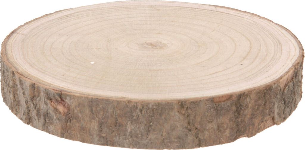Disco per albero in vero legno naturale - 18-23 cm - Immagine del prodotto 