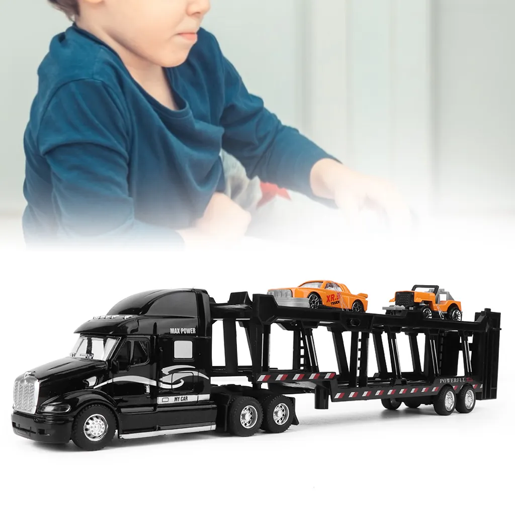 Camioncino in Lega con Motore a Ritorno - Regalo Creativo per Bambini - 3