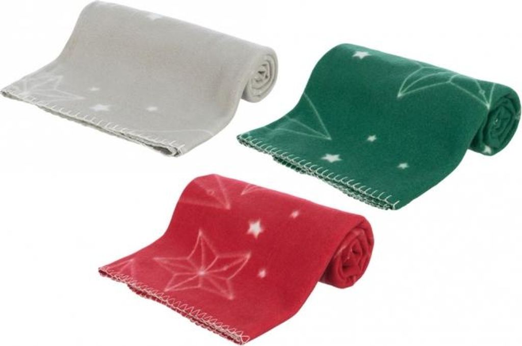 Trixie Xmas Fleecedecke Luciano - 100 x 70 cm