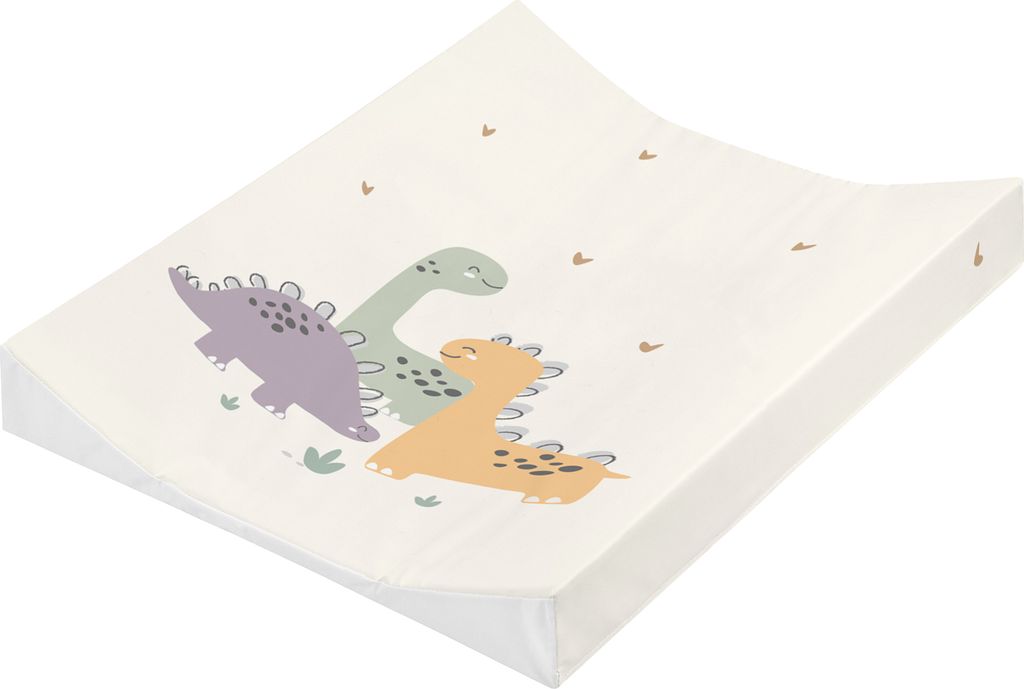 Wickelauflage 2-Keil Mulde Folie Little Dinos 50/65