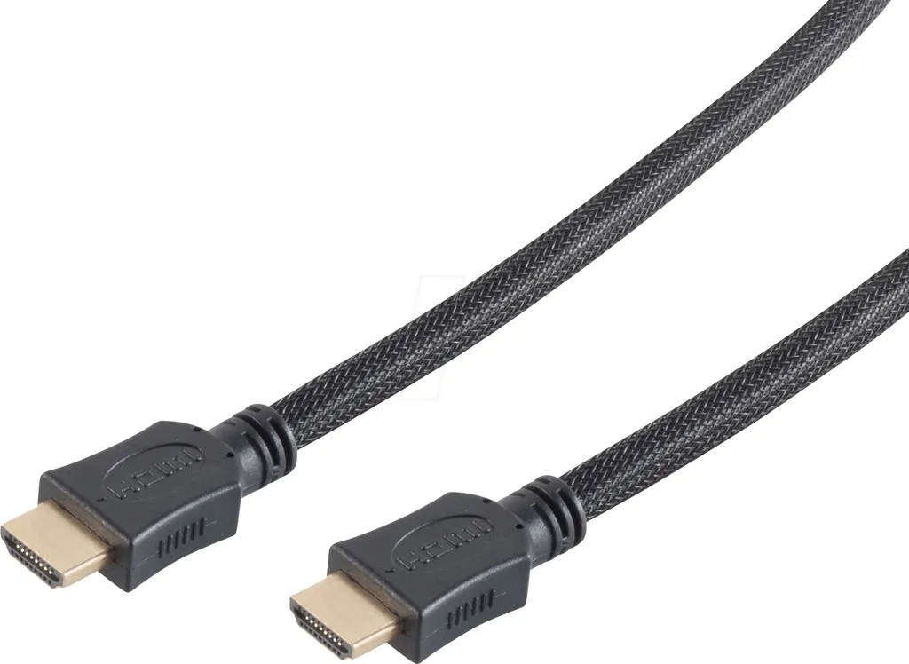 Câble HDMI 10m Blindé shiverpeaks BS77478-LDN Connecteurs Standard Noir