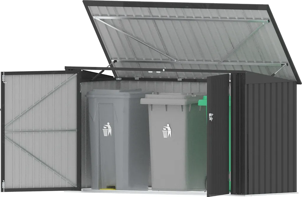 Boîte universelle métal tepro Store Max robuste et résistante aux UV
