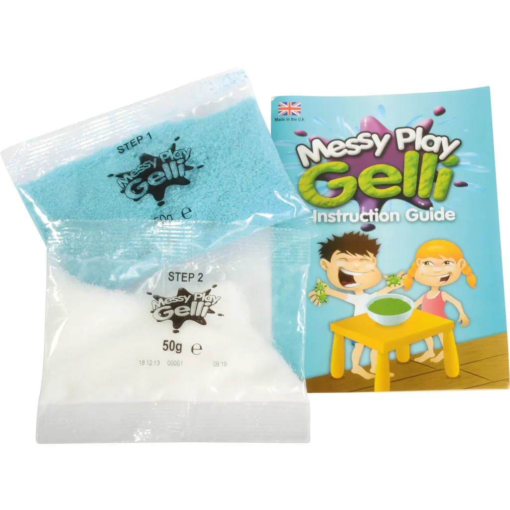 Matériel d'ergothérapie : gomme sensorielle bleue 1 kg pour rééducation - 3