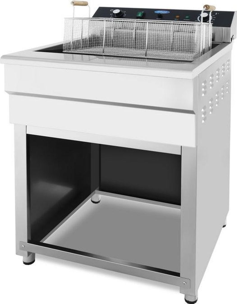 Maxima - Gastro Fritteuse - 45 l - 1 Korb - mitAblasshahn - Produktbild 