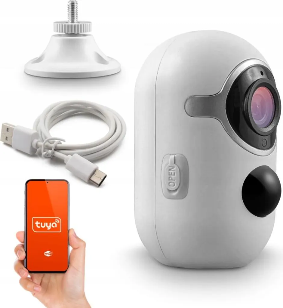 Gardez un œil sur votre jardin : Caméra Extérieure Wi-Fi Tuya Connectée