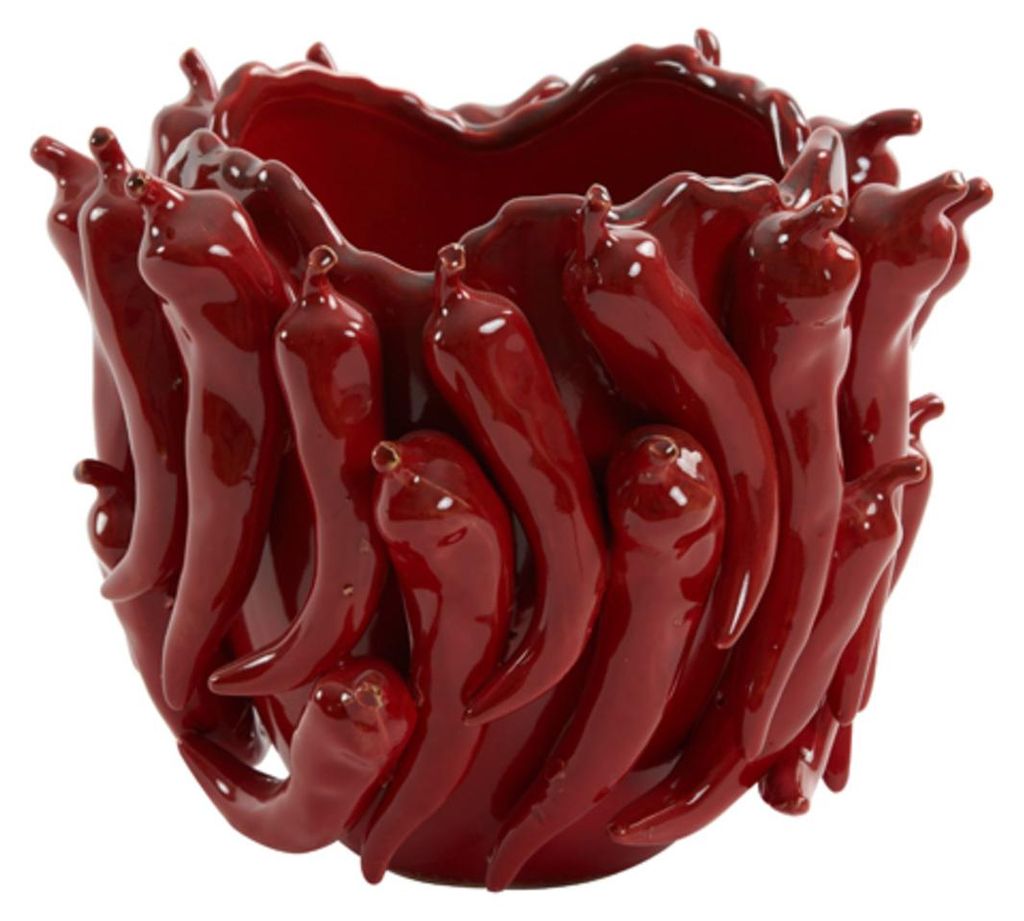 Light & Living - Váza PEPPER - 25,5x24,5x20,5cm - červená Obrázek produktu 