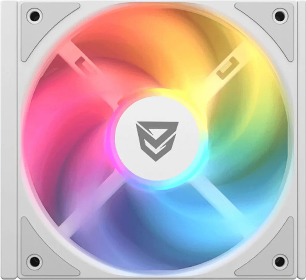 Refroidisseur CPU Blanc NF-FAN-STELLAR-W avec Éclairage ARGB Adressable