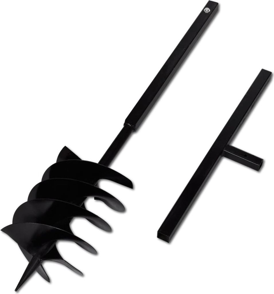 Hochwertigen Möbel Gartenmöbel & Zubehör - Erdbohrer mit Griff 200 mm Verlängerungsrohr 5 m NEU4617226