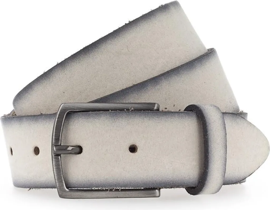 Cintura in Pelle Vanzetti W115 Avorio - Minimalismo e Qualità 35mm