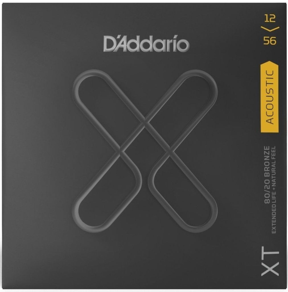 D'Addario XTABR1256 - XT Bronze - light / medium (012-056)