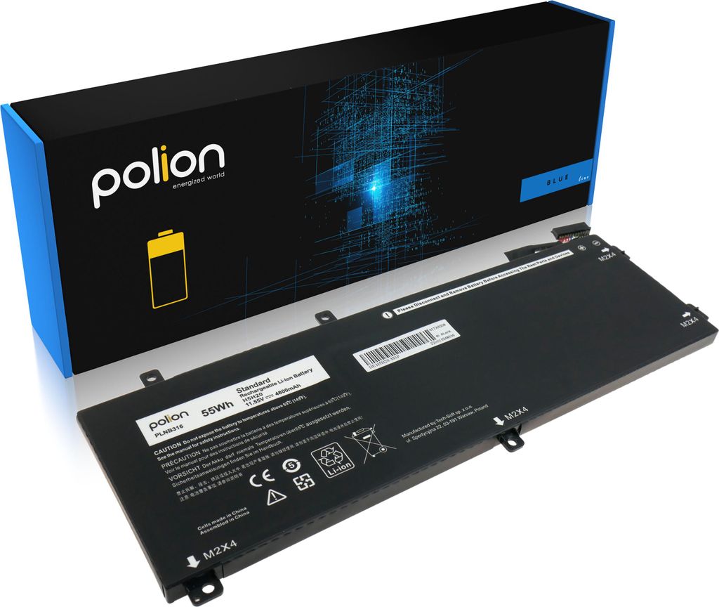 Batéria pre notebook DELL H5H20 4800 mAh POLION originál Obrázok produktu 