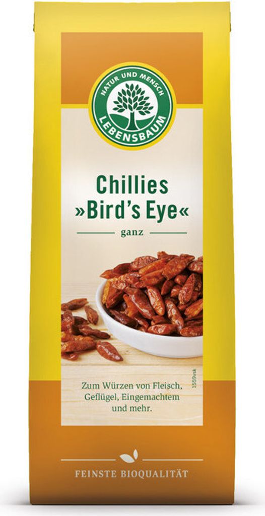 Piment - Bird's Eye entier 20g Image du produit 