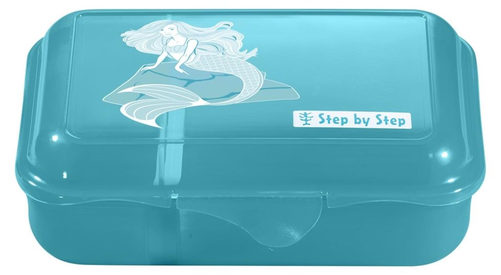 Step by Step lunchdoos Lunchbox Mermaid Delia blauw Productafbeelding 
