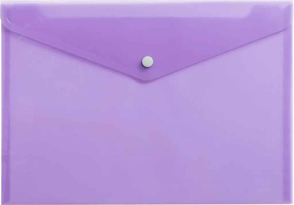 Exacompta 35450E Lot de 28 Pochettes à Pression A4 PP Couleurs Pastel
